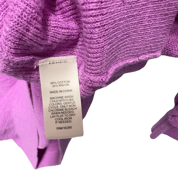 Express Ruffle Off Shoulder Knit Sweater - Picture 8 of 8